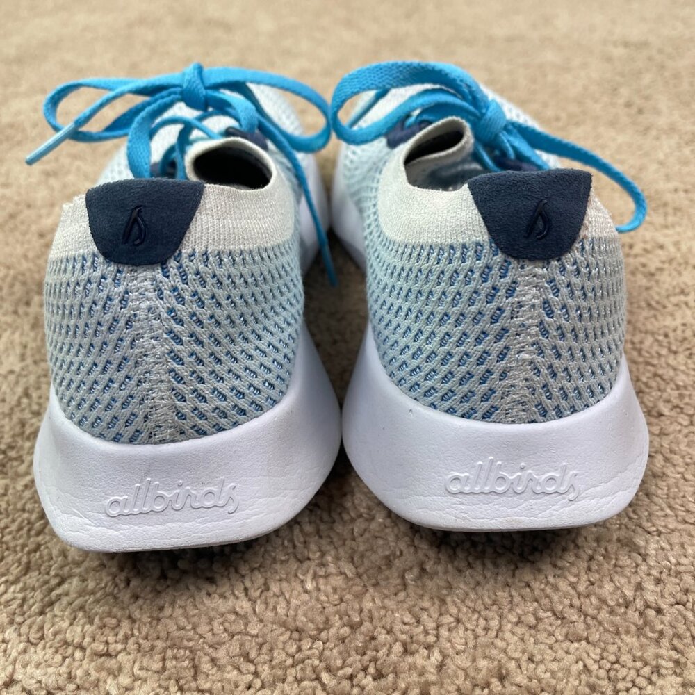 Allbirds Sneakers Womens 8 Blue Tree Dasher Casual Travel Lightweight Shoe - Picture 4 of 7
